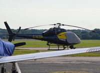 G-NLDR @ EGTF - Aerospatiale AS-355F-2 Ecureuil II at Fairoaks. Ex VP-BJC - by moxy