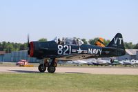 N66JB @ KOSH - North American T-6G - by Mark Pasqualino