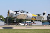 N75342 @ KOSH - North American AT-6D - by Mark Pasqualino