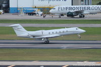 N450RF @ KTPA - Gulfstream IV (N450RF) arrives at Tampa International Airport - by Donten Photography