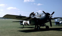 G-RUMW @ EGSU - At the 1994 Flying Legends Air Show. - by kenvidkid