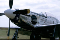 N286JB @ EGSU - At the 1994 Flying Legends Air Show. - by kenvidkid