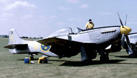 SE-BKG @ EGSU - At the 1994 Flying Legends Air Show. - by kenvidkid