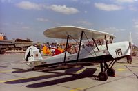 OO-GWD @ EBST - EX-V-18 BAF.colors and configuration stuntteam SWALLOWS. - by Robert Roggeman