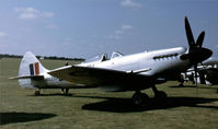 G-SPIT @ EGSU - At the 1994 Flying Legends Air Show. - by kenvidkid