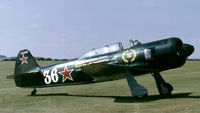 F-AZHQ @ EGSU - At the 1994 Flying Legends Air Show. - by kenvidkid