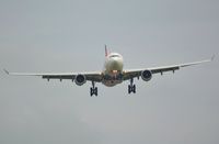 EC-LMN @ EHAM - A330 seconds from touching down at the Polderbaan - by Paul H