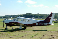 D-EKBF @ EDHE - Piper PA-28R-200 Arrow II parked at Uetersen airfield, Germany