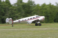 N2913B @ LFFQ - landing at Ferté Alais 2016 airshow - by olivier Cortot