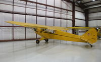 N3632K @ MOT - NC3632K Piper Cub c/n 22324 at Dakota Territory Air Museum, Minot North Dakota - by Pete Hughes