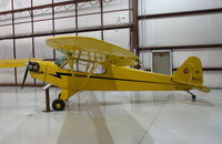 N92470 @ MOT - NC92470 Piper Cub c/n 16940  at Dakota Territory Air Museum, Minot North Dakota - by Pete Hughes