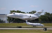 N355FA @ ORL - Hawker 800A - by Florida Metal