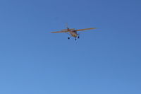 N714HH @ SZP - 1977 Cessna 150M, Continental O-200 100 Hp, takeoff climb Rwy 22 - by Doug Robertson
