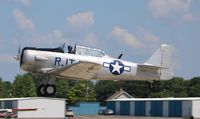 N432RT @ KOSH - North American T-6G - by Mark Pasqualino