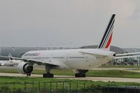 F-GZNO @ LFPG - Boeing 777-328ER, Taxiing, Roissy Charles De Gaulle Airport (LFPG-CDG) - by Yves-Q