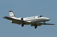 CS-DHB @ EGLF - On finals to runway 06 at Farnborough. - by kenvidkid
