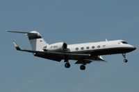 VP-BUS @ EGLF - On finals to runway 06 at Farnborough. - by kenvidkid
