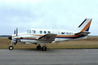F-BUFI @ LFOQ - Beech 65-90 King Air [LJ-4] Blois-le-Breuil~F 23/09/1982. From a slide. Not the best of images.