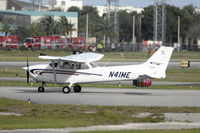 N41ME @ FXE - ready for departure - by Bruce H. Solov