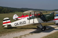 D-MRUD @ EDST - On the flightline at the 2016 Hahnweide Oldtimer Fliegertreffen - by alanh