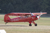 D-ECAS @ EDST - Rolling out at the 2016 Hahnweide Oldtimer Fliegertreffen - by alanh