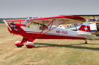 HB-OAG @ EDST - On the flightline at the 2016 Hahnweide Oldtimer Fliegertreffen - by alanh