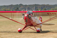 HB-OAG @ EDST - Taxying at the 2016 Hahnweide Oldtimer Fliegertreffen - by alanh
