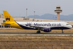 G-OZBX @ LEPA - Monarch Airlines - by Air-Micha