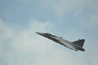 39277 @ EGLF - 39277 flying display - by Syed Rasheed
