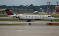 N460SW @ DTW - Delta Connection - by Florida Metal