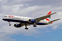 G-CPEL @ EGLL - Boeing 757-236 [24398] (British Airways) Heathrow~G 01/09/2006. On finals 27L.