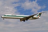 I-DANW @ EGLL - McDonnell Douglas DC-9-82 [53206] (Alitalia) Heathrow~G 01/09/2006. On finals 27L.