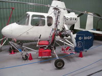 G-BIGP - loads of gyros of all ages and types in this great museum - by magnaman