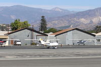 N408W @ SZP - Fish SKIPSPECIAL Questair VENTURE, fixed-gear conversion to SPIRIT version, Experimental class, taxi to Rwy 22 - by Doug Robertson