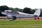 G-AGSH @ EGTH - A Gathering of Moths fly-in at Old Warden - by Chris Hall