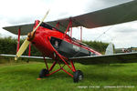 G-AAHY @ EGTH - A Gathering of Moths fly-in at Old Warden - by Chris Hall