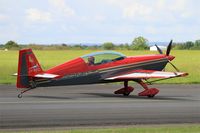 JY-RFC @ LFOA - Extra EA-300, Taxiing to holding point rwy 24, Avord Air Base 702 (LFOA) Open day 2016 - by Yves-Q