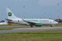 D-AGEU @ EGSH - Just landed at Norwich. - by Graham Reeve