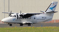 OK-LAZ @ EGNH - In operation with Citywing on the frequent service to the IOM - At Blackpool EGNH - by Clive Pattle