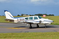 G-BOOE @ EGSH - Departing from Norwich. - by Graham Reeve