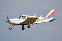 G-AVYT @ EGSH - Landing at Norwich. - by Graham Reeve