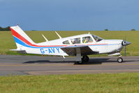 G-AVYT @ EGSH - Departing from Norwich. - by Graham Reeve