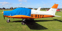 G-BSTZ @ EGCB - All wrapped up at the City Airport Manchester,  Barton EGCB - by Clive Pattle