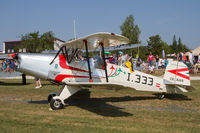 OE-AHA @ EDST - On the flightline at the 2016 Hahnweide Oldtimer Fliegertreffen - by alanh