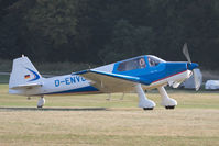 D-ENVU @ EDST - Departing the 2016 Hahnweide Oldtimer Fliegertreffen - by alanh