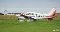 G-BNOJ @ EGNH - Blackpool EGNH - by Clive Pattle