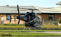 M-YMCM @ EGNH - Blackpool EGNH - by Clive Pattle