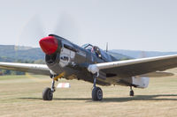 F-AZKU @ EDST - Taxying for departure at the 2016 Hahnweide Oldtimer Fliegertreffen - by alanh