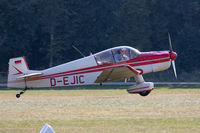D-EJIC @ EDST - Arriving at the 2016 Hahnweide Oldtimer Fliegertreffen - by alanh
