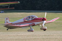 D-EJIC @ EDST - Arriving at the 2016 Hahnweide Oldtimer Fliegertreffen - by alanh
